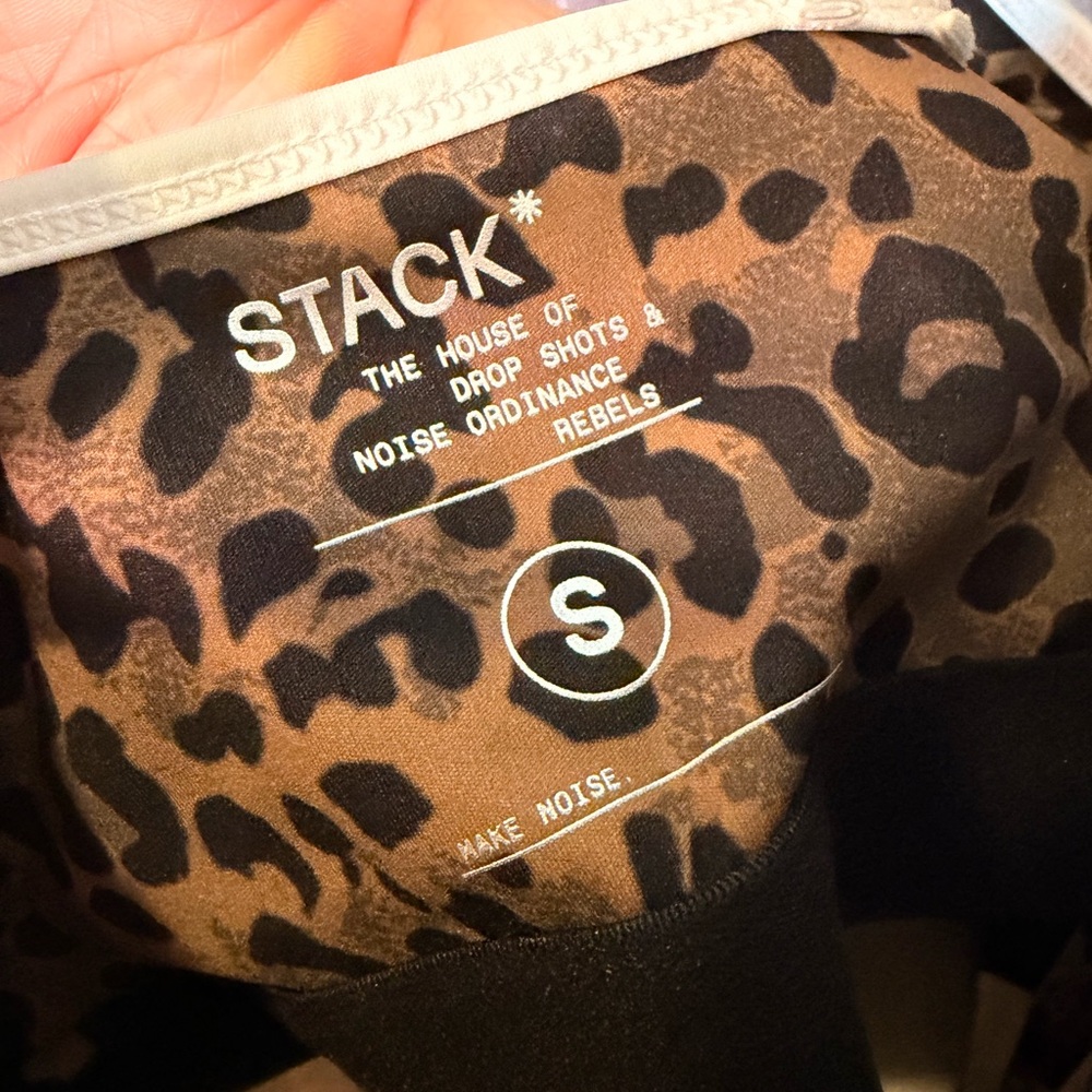 Stack Athletic Leopard Print Pickleball/Tennis/Pa… - image 5